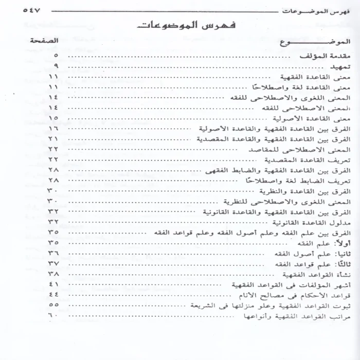 القواعد الفقهية
