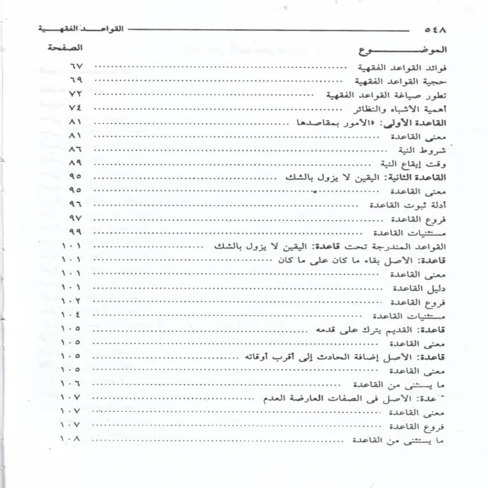 القواعد الفقهية