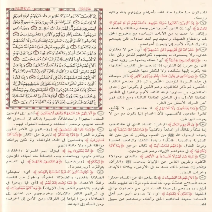 زبدة التفسير بهامش مصحف المدينة النبوية