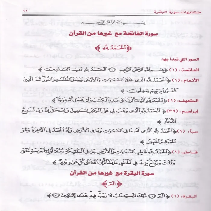 الإتقان في متشابهات القران