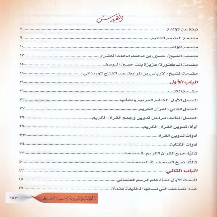 السبط في الرسم والضبط