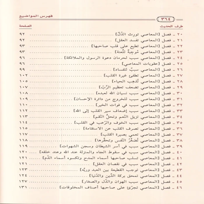 الداء والدواء لإبن القيم