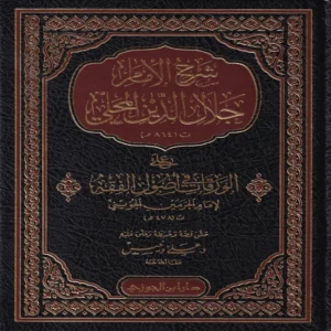 شرح الإمام جلال الدين المحلي على الورقات في أصول الفقه
