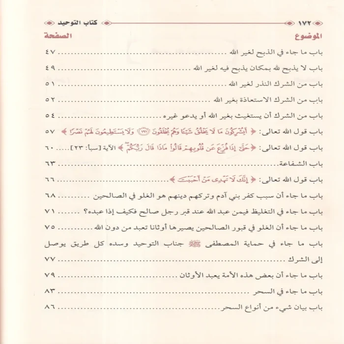 كتاب التوحيد