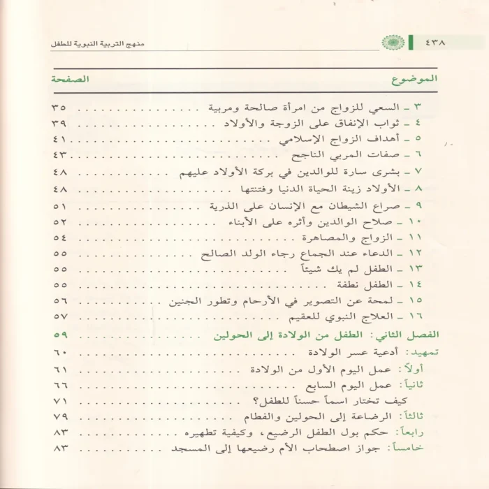 منهج التربية النبوية للطفل