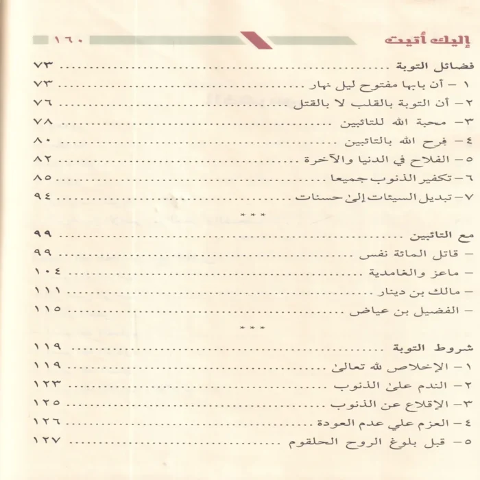 اليك اتيت