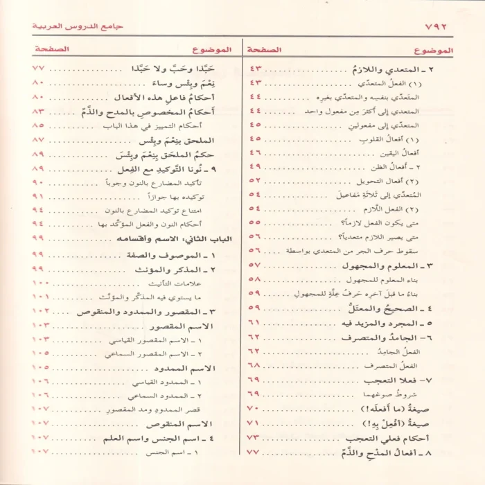 جامع الدروس العربية مذيلا ببحثي البلاغة والعروض