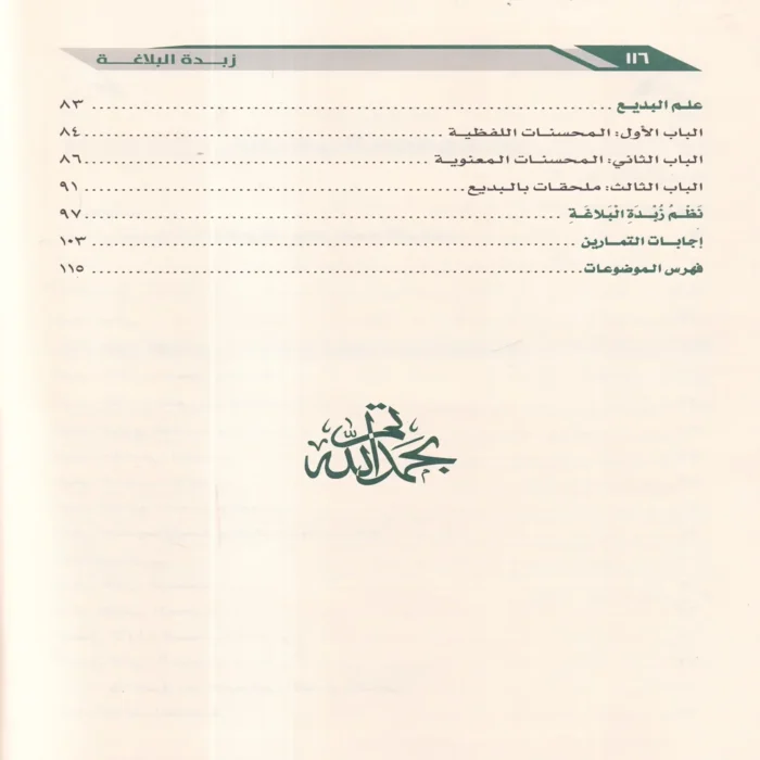 زبدة البلاغة