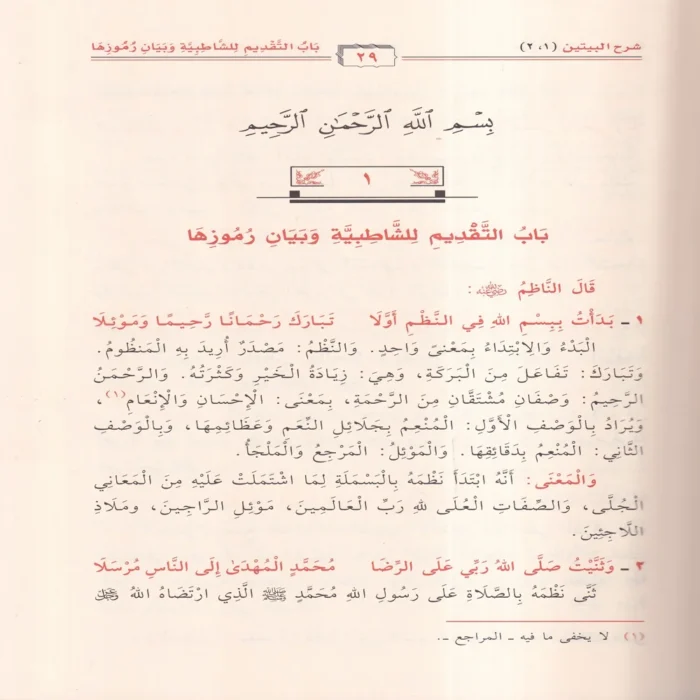 الوافي في شرح الشاطبية