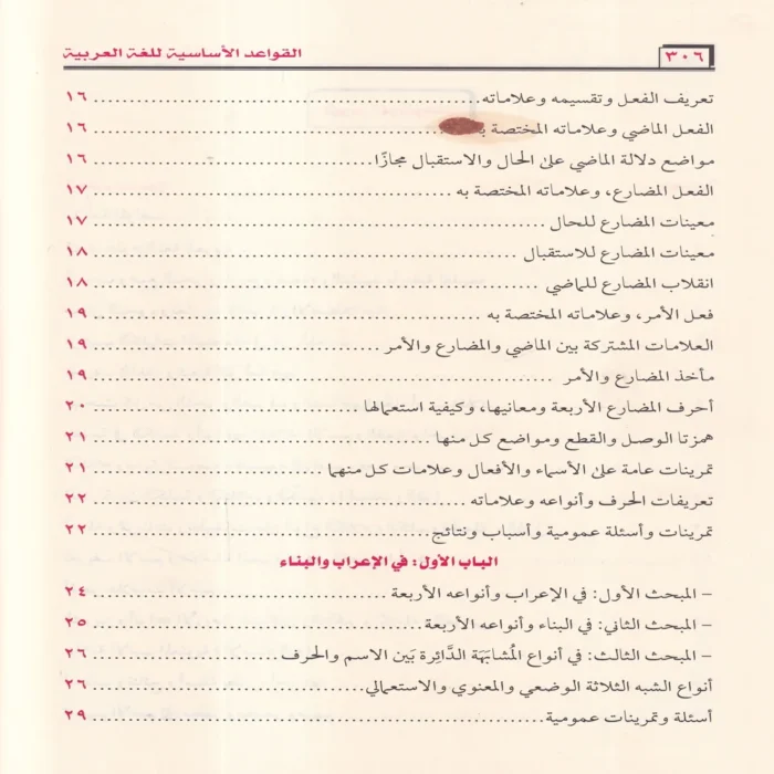 القواعد الأساسية للغة العربية
