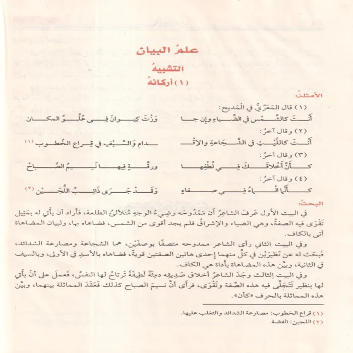 البلاغة الواضحة البيان والمعاني والبديع ويليه دليل البلاغة