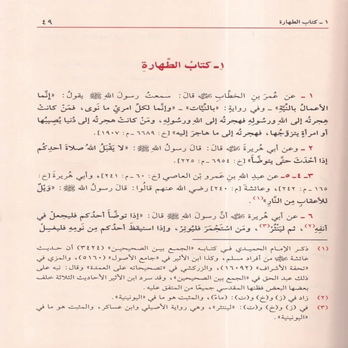 عمدة الأحكام عن سيد الأنام صلى الله عليه وسلم (عمدة الأحكام الصغرى)