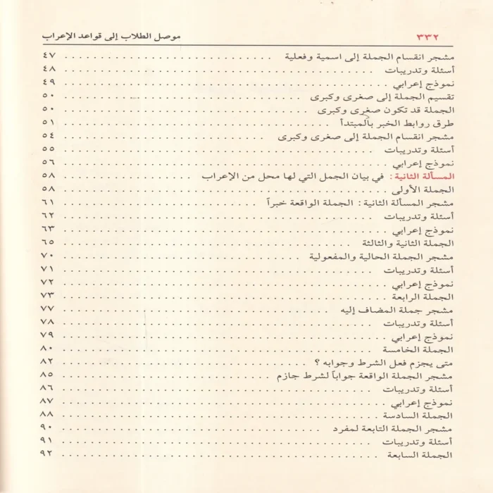 موصل الطلاب إلى قواعد الإعراب ومعه منظومة الزواوي في نظم قواعد الإعراب لابن هشام