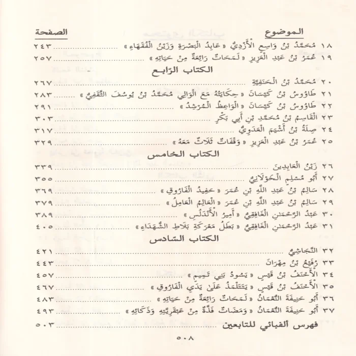 صور من حياة التابعين 1-6