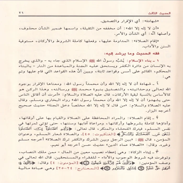 الوافي في شرح الأربعين النووية