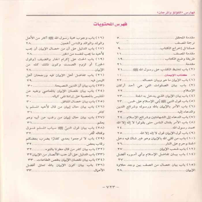 اللؤلؤ والمرجان فيما اتفق عليه الشيخان البخاري ومسلم