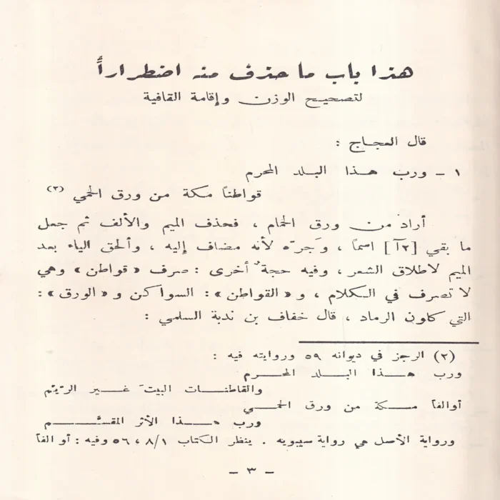 شرح ابيات سيبوية